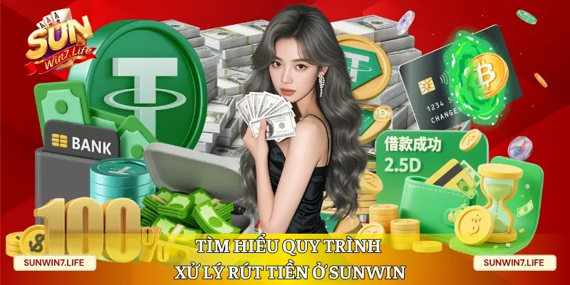 Tìm hiểu quy trình xử lý rút tiền ở Sunwin